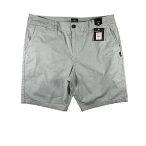O'Neill Shorts Mens 40 Blue Gray New With Tags Performance Stretch Casual Chino